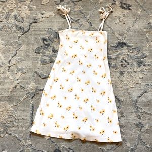 Flower mini dress